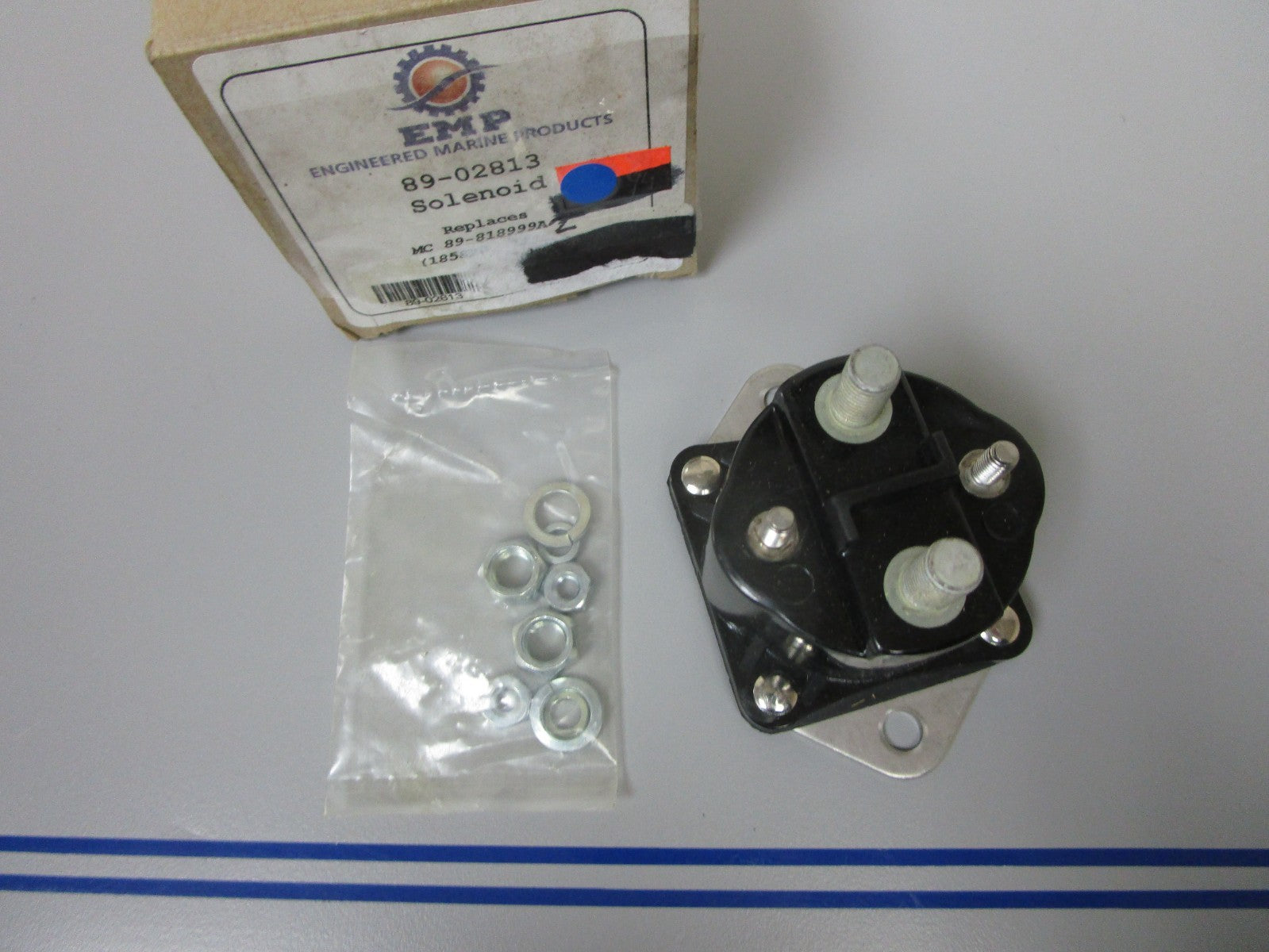 *NEW* 0720 EMP Solenoid 89-02813 Replaces: Mercury 89-818999A2