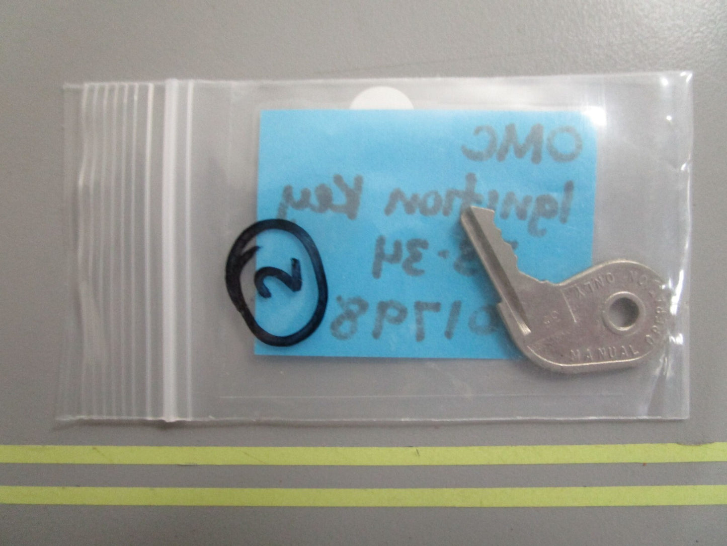 *NEW OEM* 0770 OMC Johnson Evinrude Ignition Key 73-34 501798 0501798