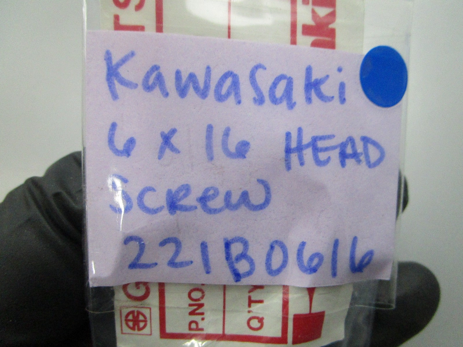 NEW OEM Kawasaki 221B0616 6 x 16 Head Screw 0810