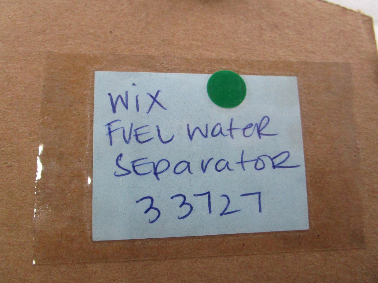 NEW 33727 WIX Fuel Water Separator 0810