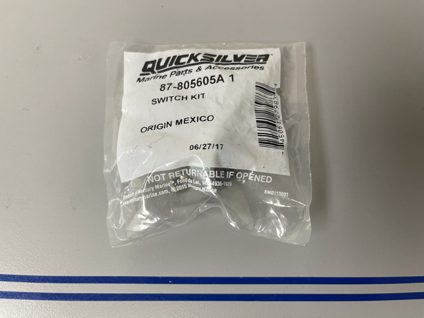 *NEW OEM* 0670 Mercury Quicksilver Switch Kit 87-805605A1 805605A1