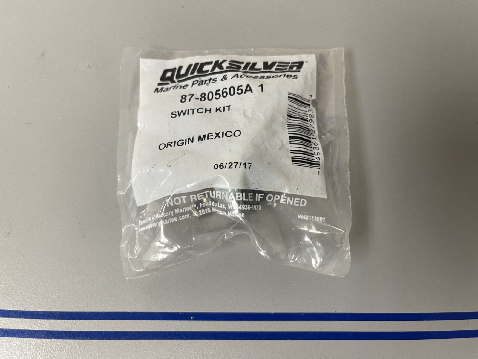 *NEW OEM* 0670 Mercury Quicksilver Switch Kit 87-805605A1 805605A1