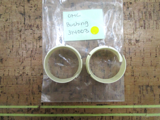 *NEW OEM* (LOT OF 2) 0750 OMC Johnson Evinrude BUSHING 314003 0314003