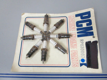 NEW OEM RP030007 Pleasure Craft Marine PCM Autolite #764 Spark Plug Set 0720