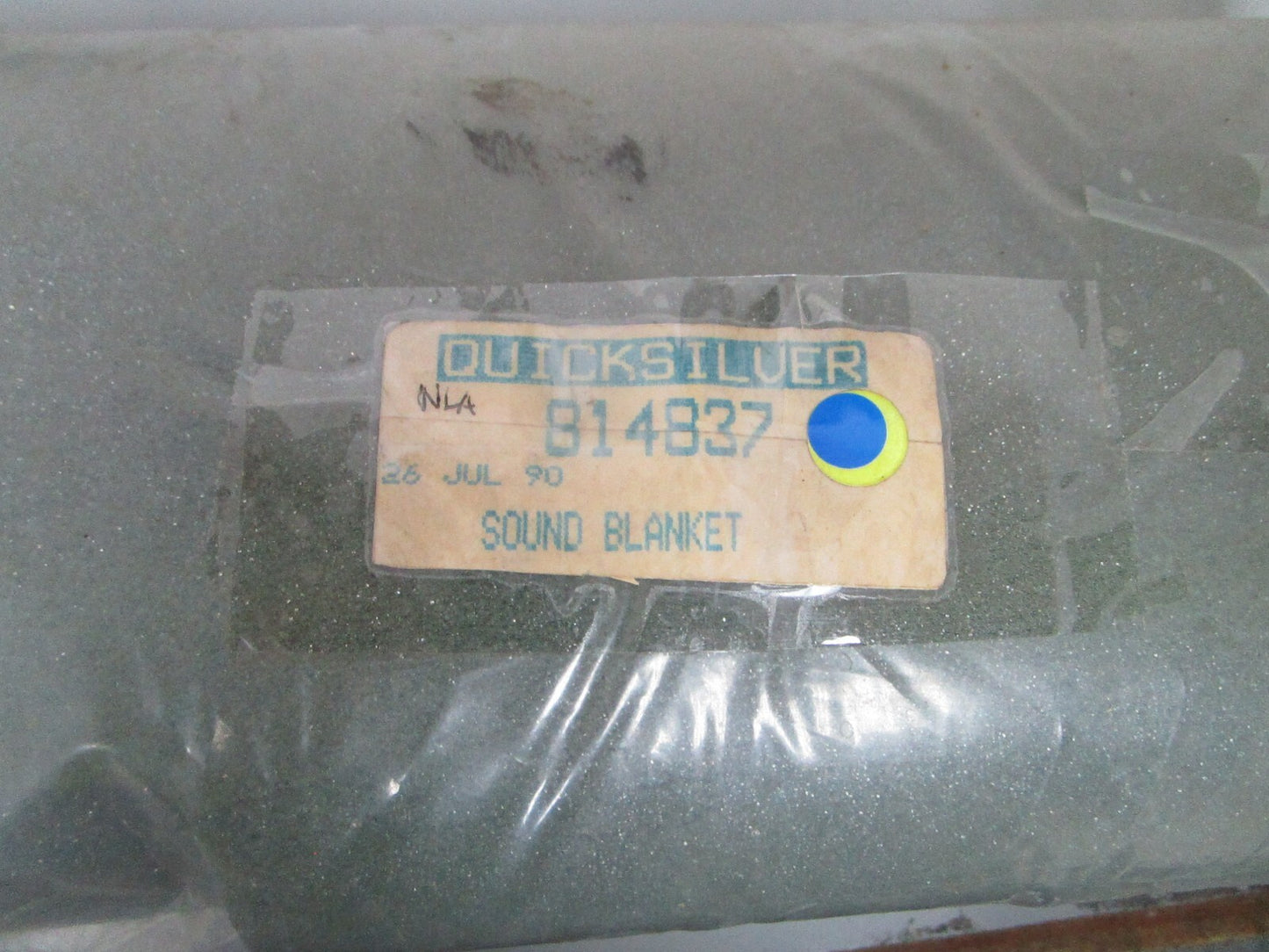 *NEW OEM* 0720 Mercury Quicksilver Sound Blanket 814837