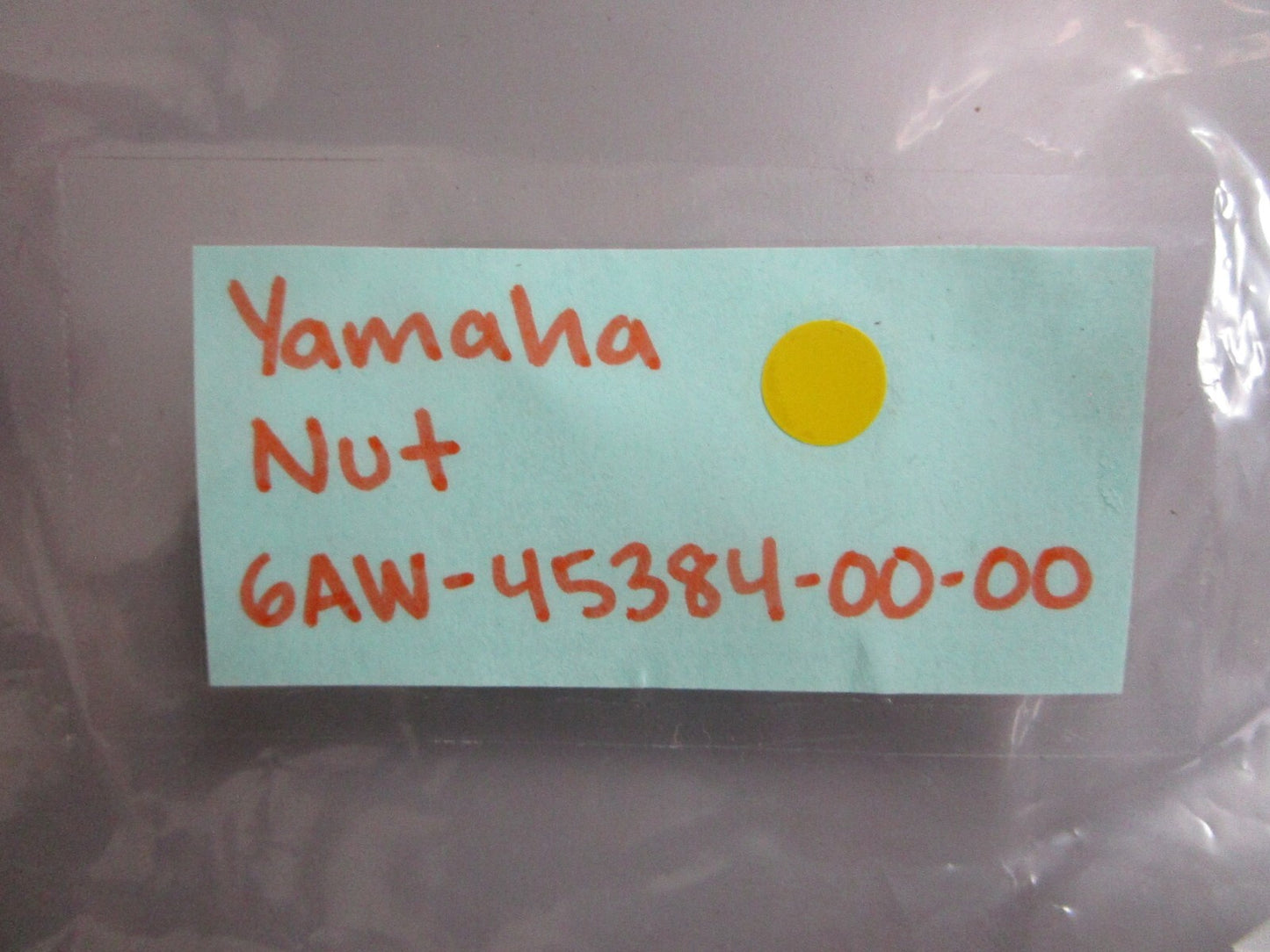 *NEW OEM* 0820 Yamaha Nut 6AW-45384-00-00