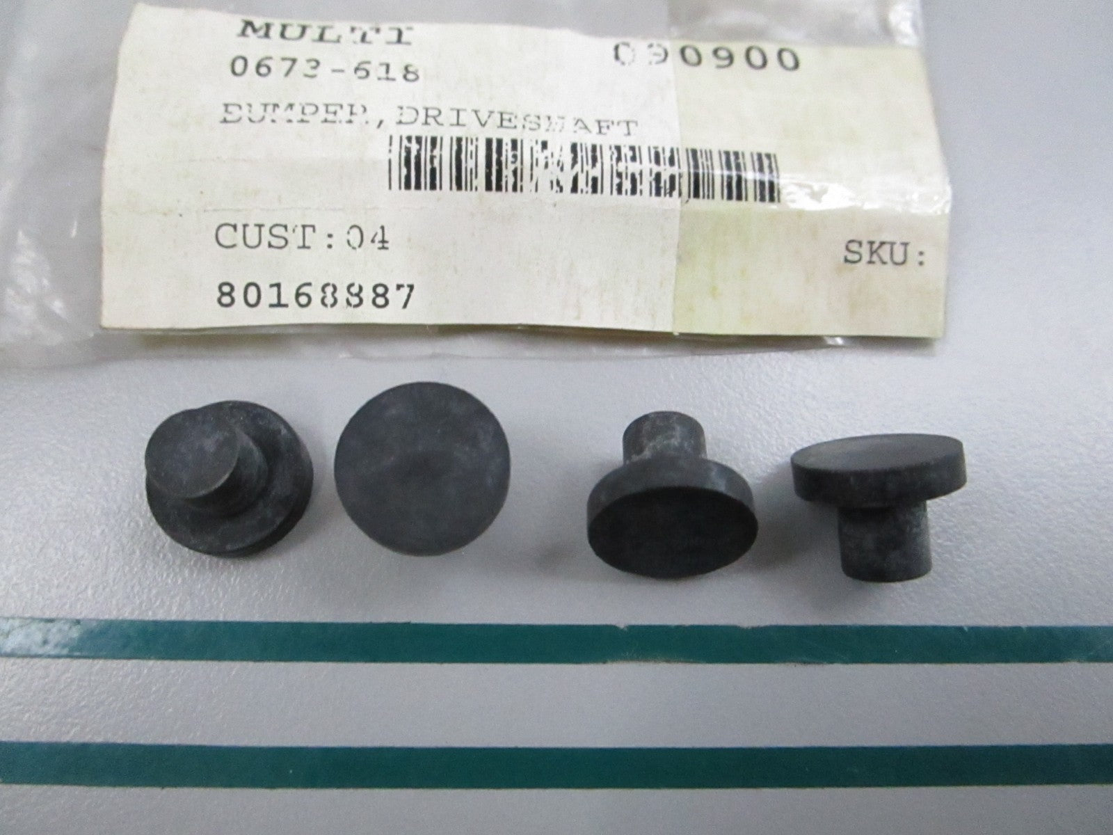 NEW OEM (LOT OF 4) 0673-618 Arctic Cat Driveshaft Bumper 0810