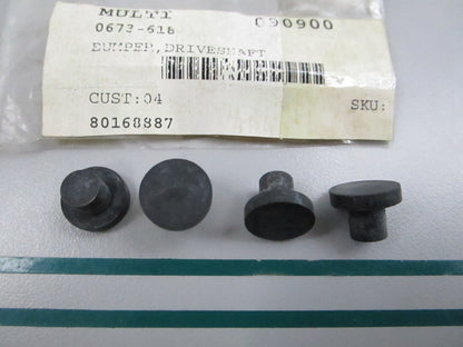 NEW OEM (LOT OF 4) 0673-618 Arctic Cat Driveshaft Bumper 0810
