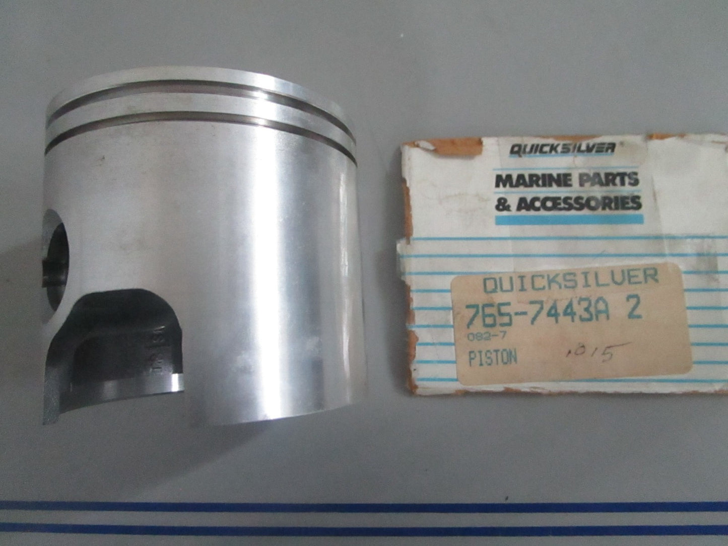 *NEW OEM* 0820 Mercury Quicksilver Piston Ay 765-7443A2