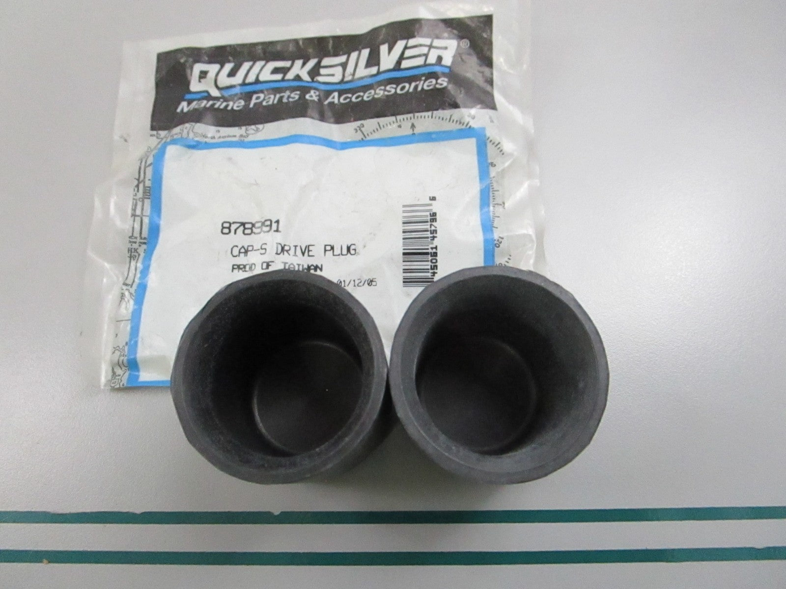 NEW OEM (LOT OF 2) 878991 Mercury Quicksilver Drive Plug Cap 0810