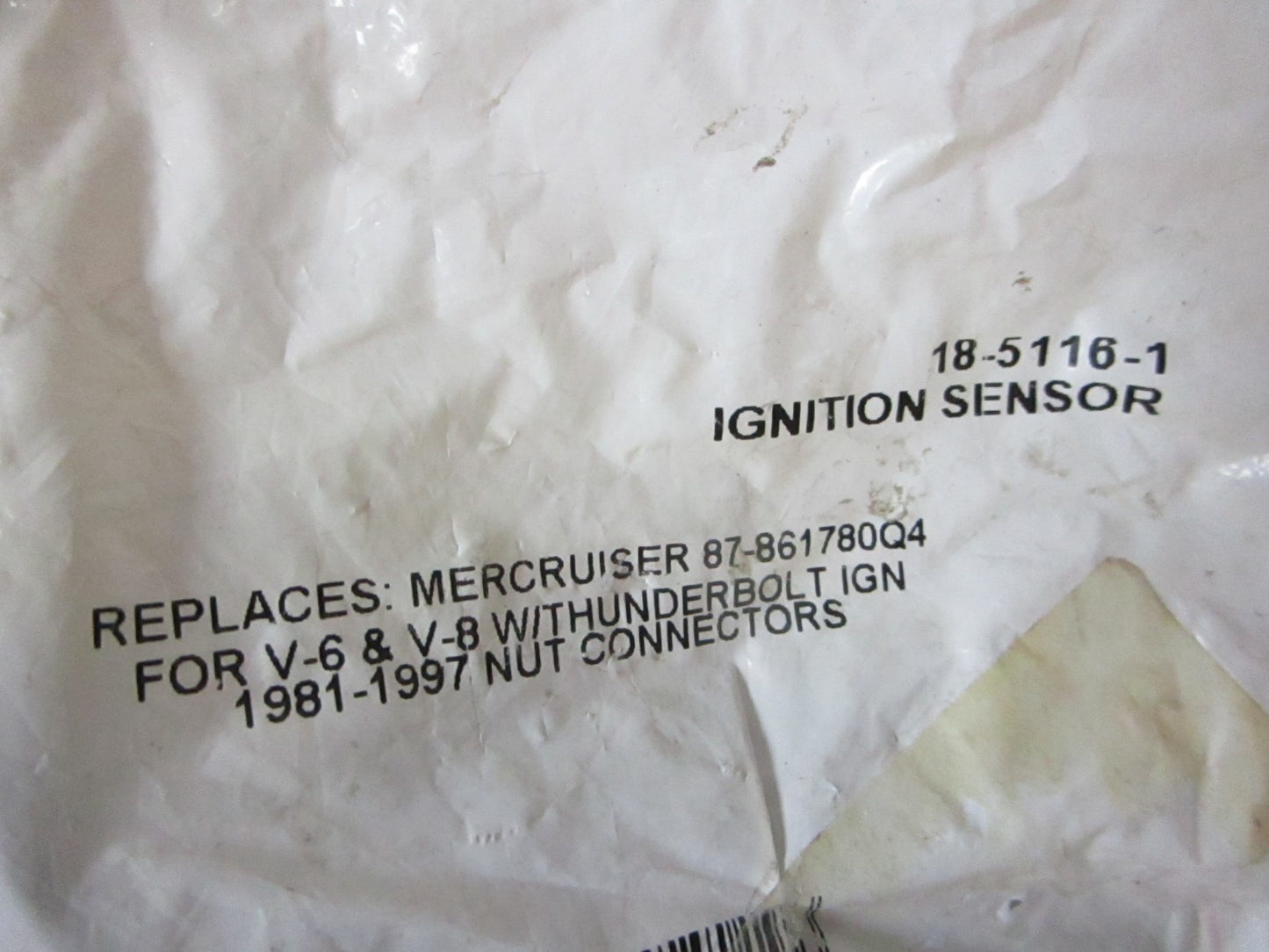 *NEW* 0720 Sierra Ignition Sensor 18-5116-1 Replaces: 87-861780Q4