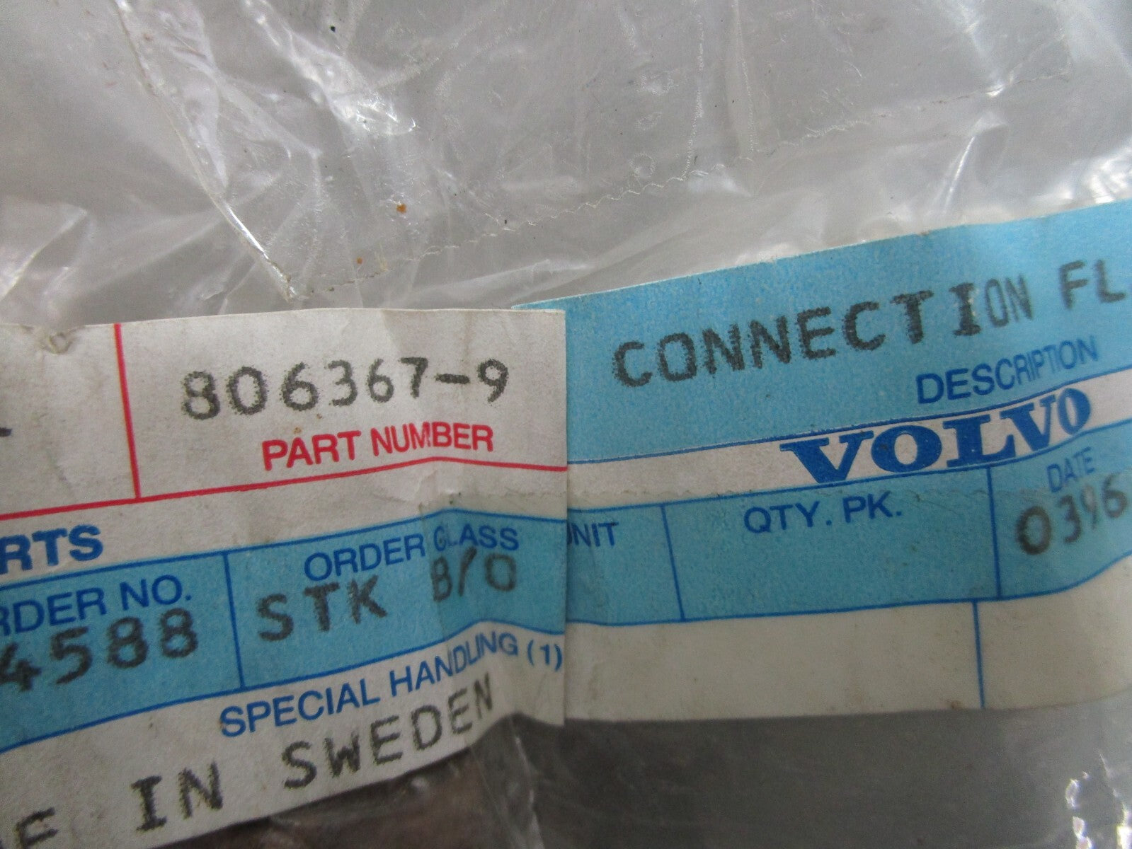 *NEW OEM* 0820 Volvo Penta Connection Flange 806367