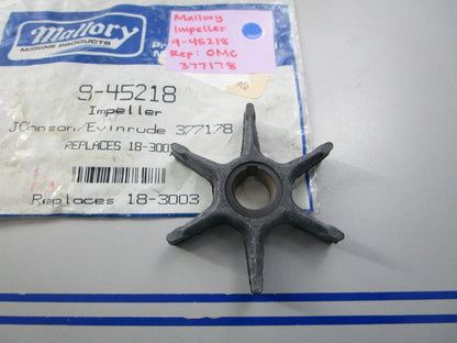 NEW 9-45218 Replaces: OMC 377178 0377178 Mallory Impeller 0810
