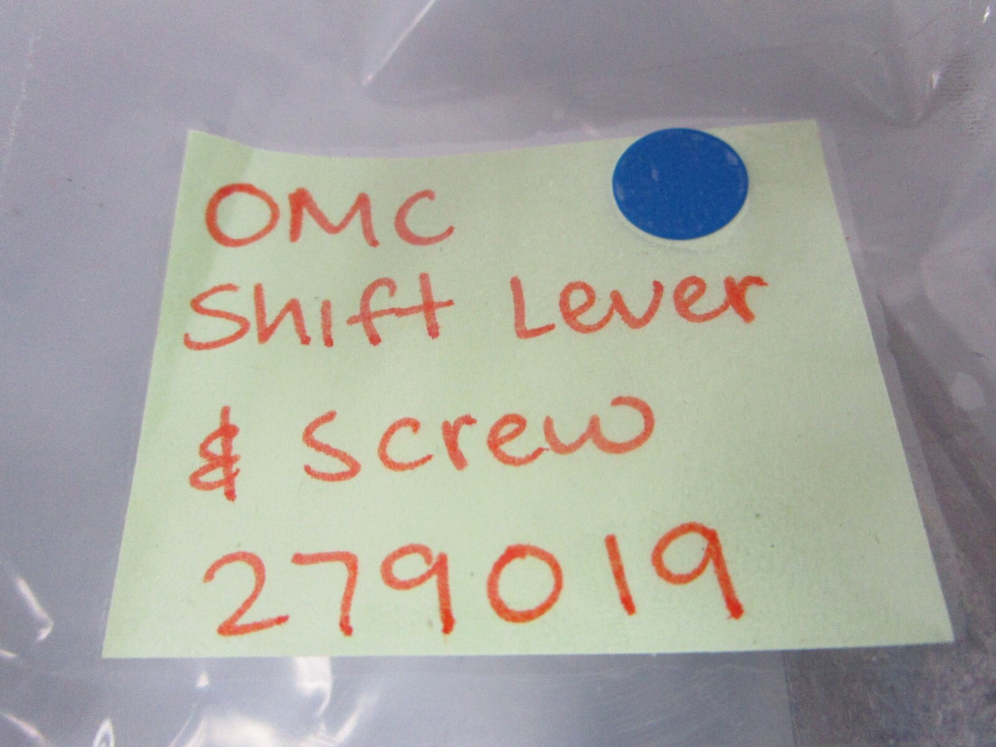 *NEW OEM* 0810 OMC Johnson Evinrude Shift Lever & Screw 279019 0279019 278260