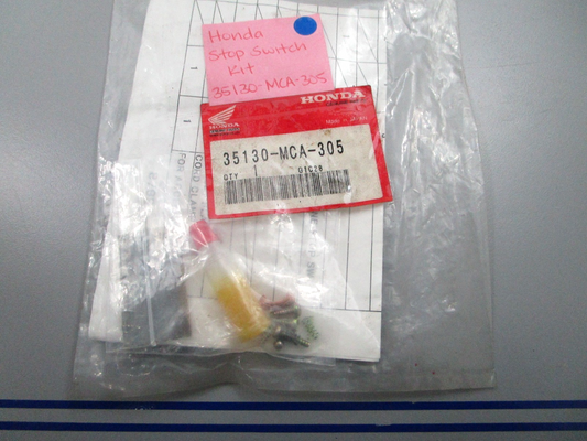 *NEW OEM* 0810 Honda Stop Switch Kit 35130-MCA-305