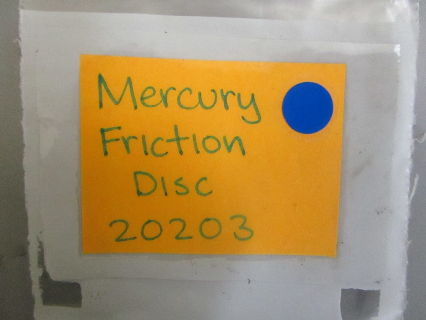 *NEW OEM* 0810 Mercury Quicksilver Friction Disc 20203