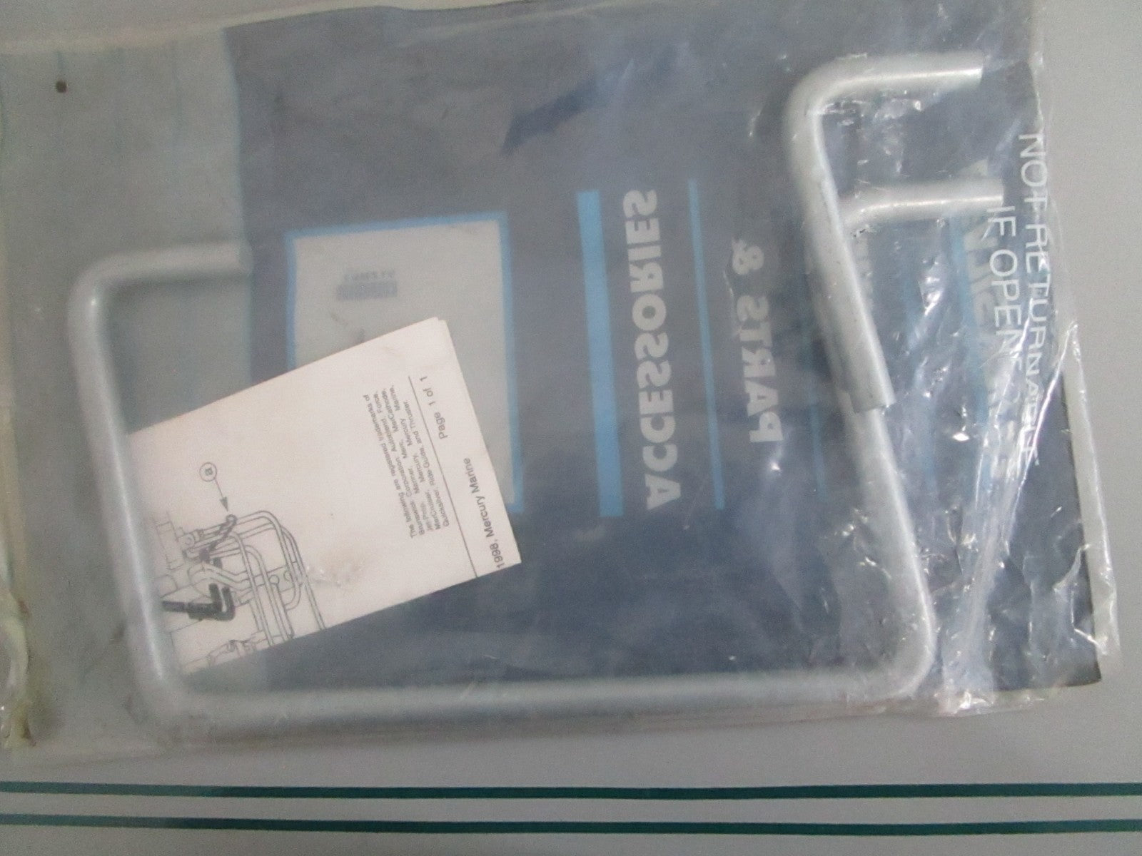 Mercury NEW OEM Tilt Lock Bracket Kit F5H216 NOS Force 40-70HP Outboard 0820