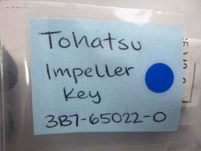 NEW OEM 3B7-65022-0 3B7650220 Tohatsu Impeller Key 0810