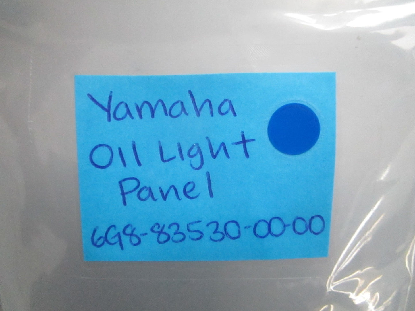 *NEW OEM* 0820 Yamaha Oil Light Panel 6G8-83530-00-00