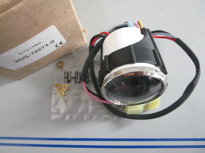 NEW OEM 3GG-72571-0 Tohatsu 2" Black Trim Gauge 0820