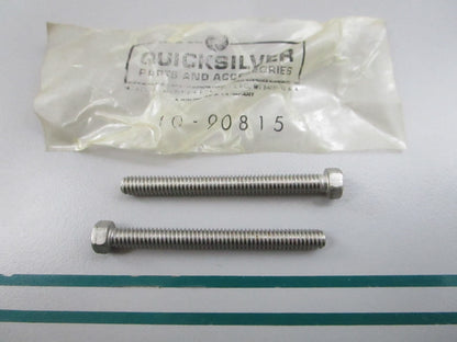 NEW OEM (LOT OF 2) 10-90815 Mercury Quicksilver Screw 0810
