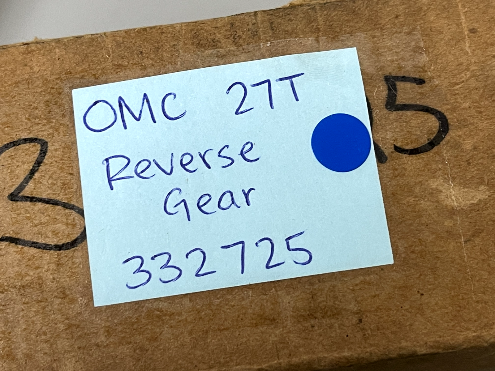 *NEW OEM* 0670 OMC Johnson Evinrude 27T Reverse Gear 332725 0332725