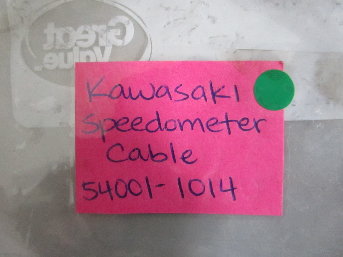Kawasaki NEW OEM Speedometer Cable 54001-1014 KLR KZ NOS Genuine Part 0820