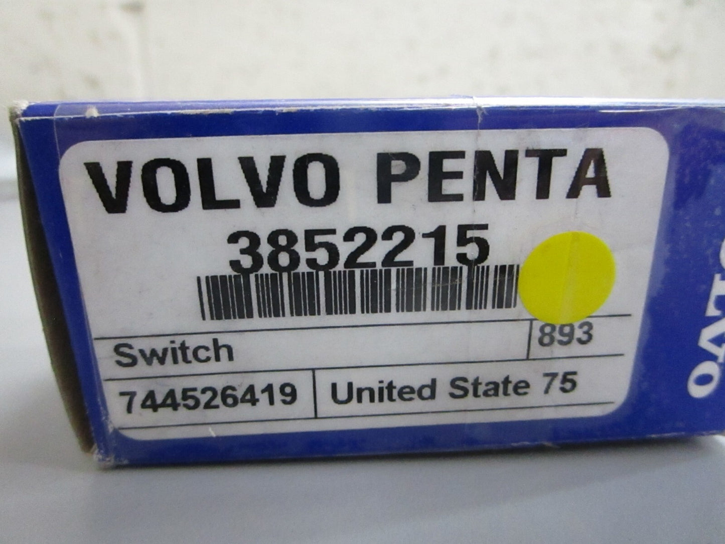 *NEW OEM* 0820 Volvo Penta Switch 3852215
