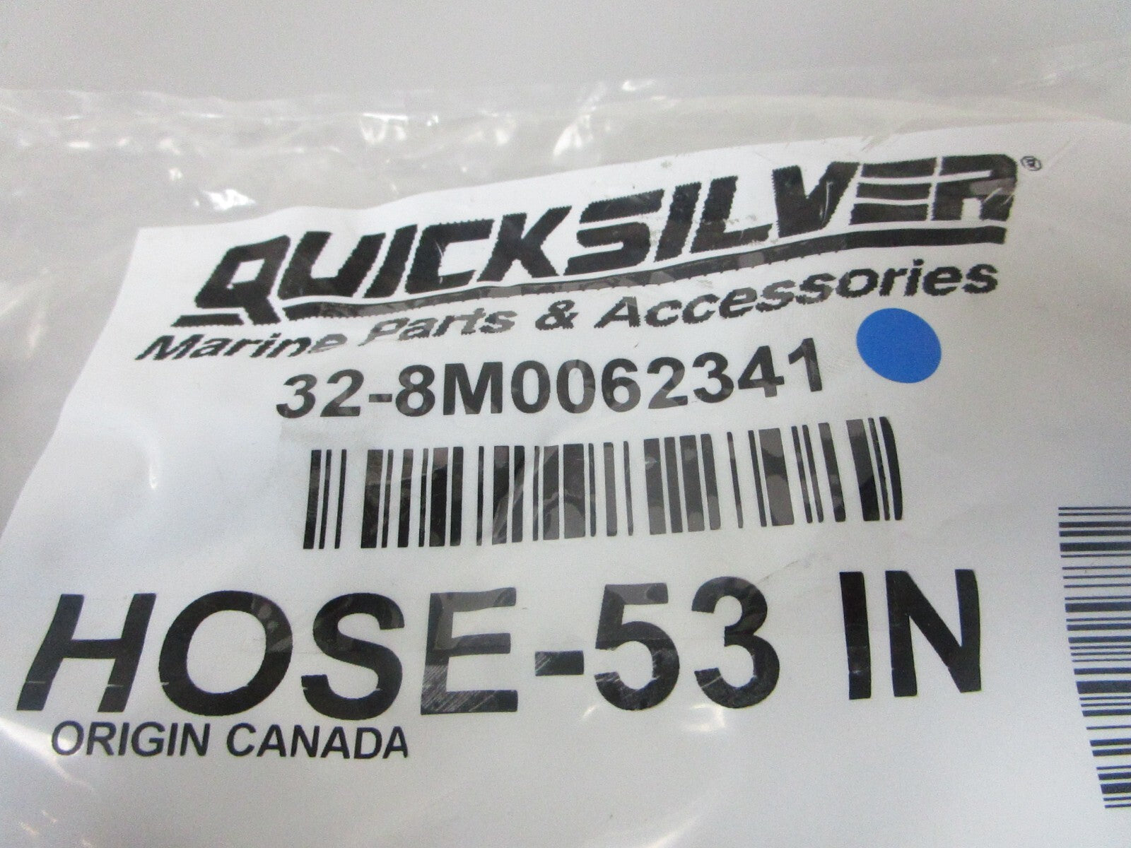 *NEW OEM* 0720 Mercury Quicksilver 53in Hose Assembly 32-8M0062341
