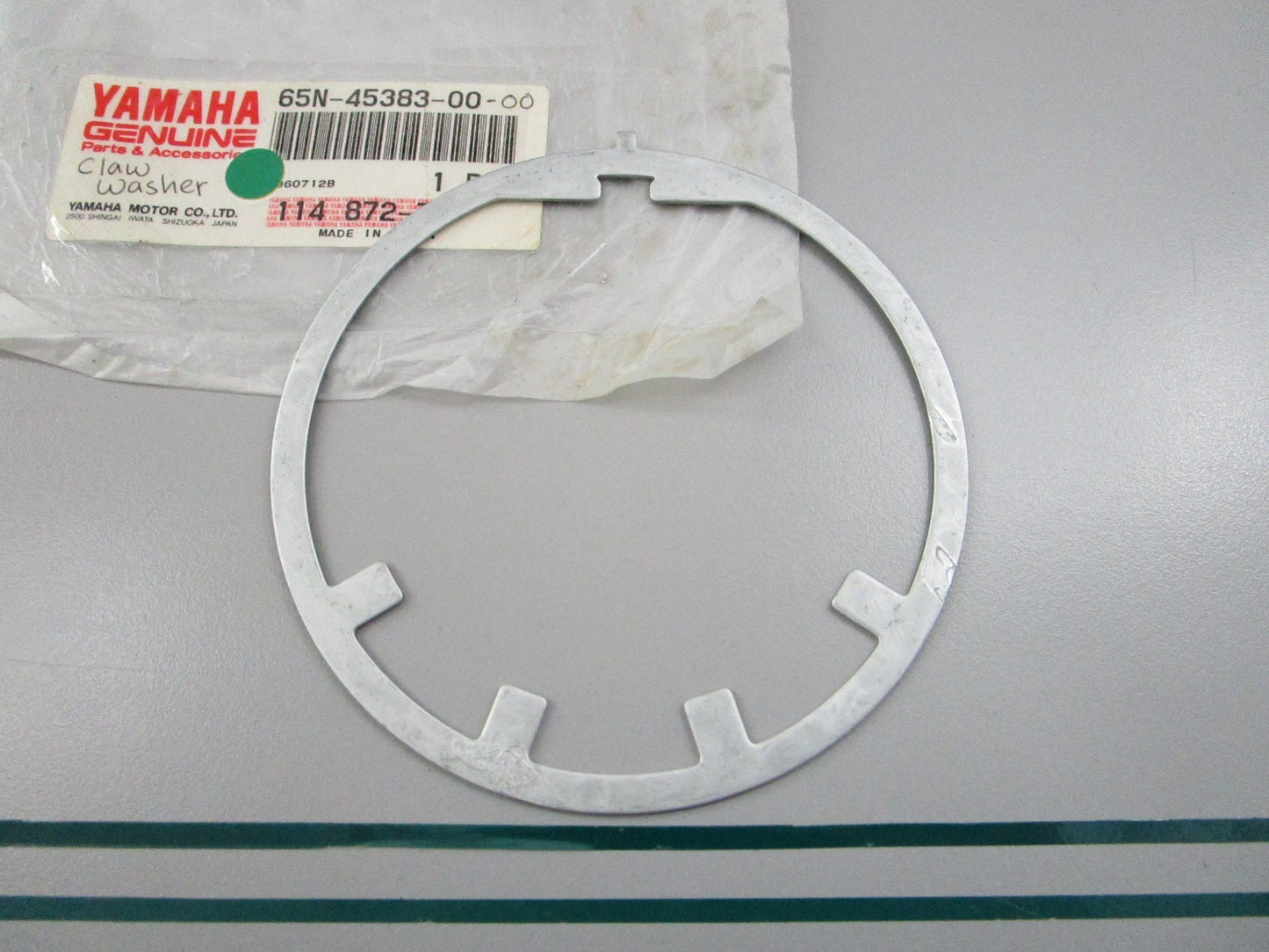 Yamaha NEW OEM Claw Washer 65N-45383-00-00 Lower Casing Drive Outboard 0810