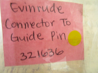 *NEW OEM* 0810 OMC Johnson Evinrude Connector To Guide Pin 321636 0321636