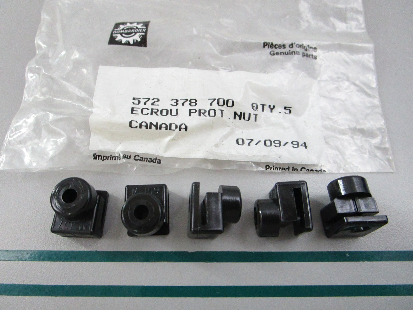 NEW (LOT OF 5) 572378300 Ski-Doo Protector Nut 0810