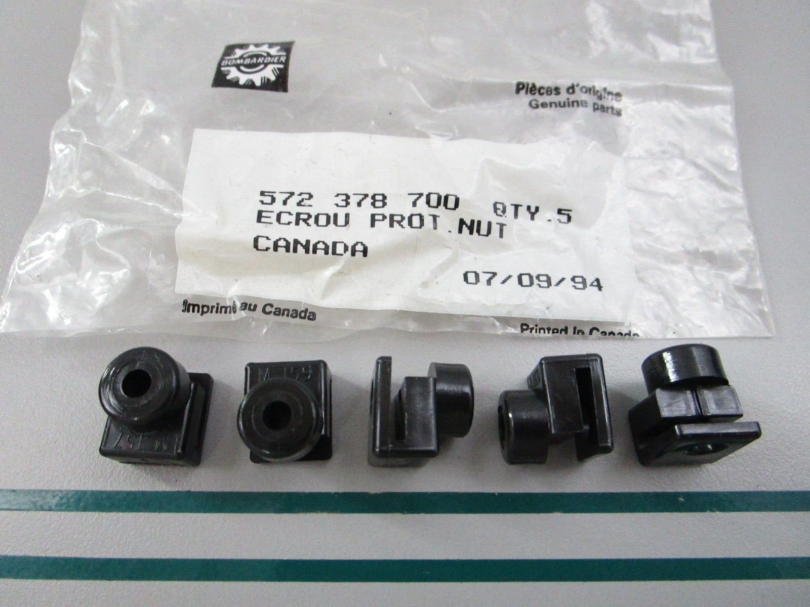 NEW (LOT OF 5) 572378300 Ski-Doo Protector Nut 0810
