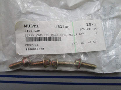 *NEW OEM* (LOT OF 4) 0810 Arctic Cat Cap Screw 8408-620