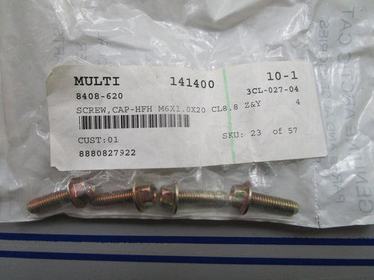*NEW OEM* (LOT OF 4) 0810 Arctic Cat Cap Screw 8408-620
