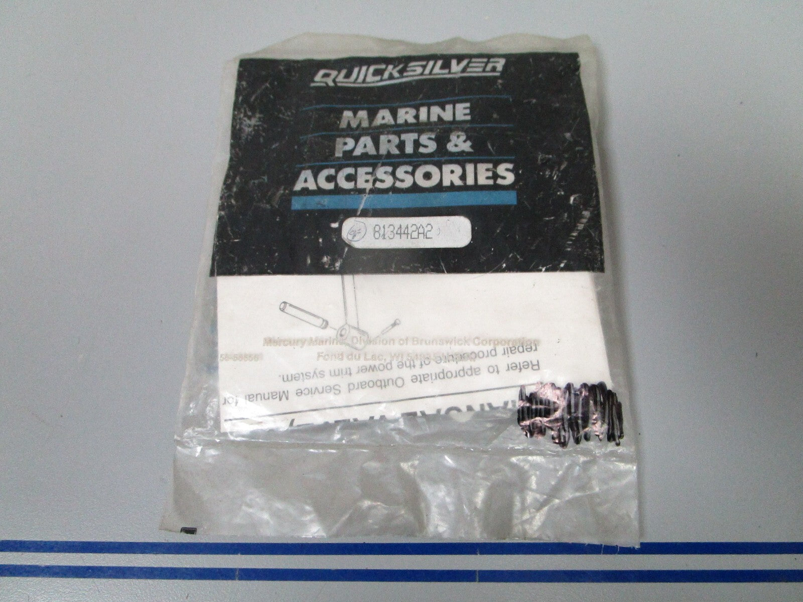 *NEW OEM* 0810 Mercury Quicksilver Manual Release 813442A2