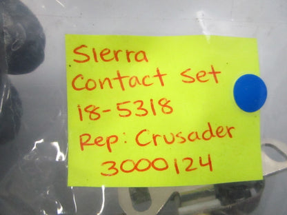 NEW (LOT OF 2) 18-5318 Replaces: Crusader 3000124 Contact Set 0810