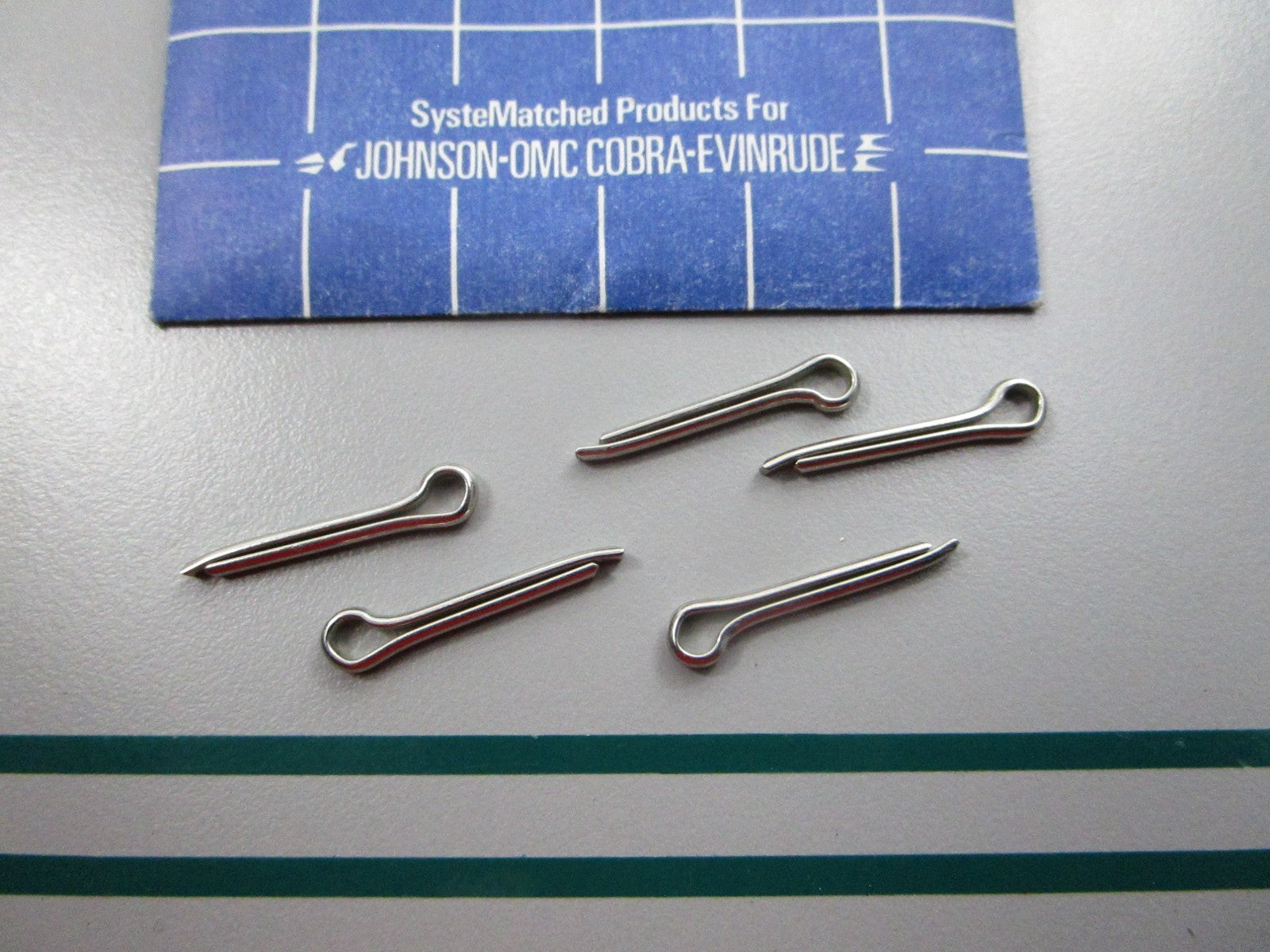NEW OEM (LOT OF 5) 328522 0328522 OMC Johnson Evinrude Cotter Pin 0810
