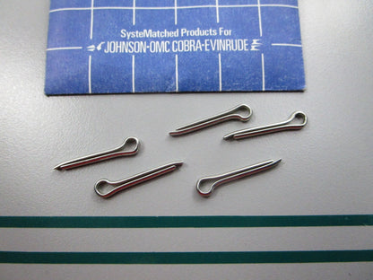 NEW OEM (LOT OF 5) 328522 0328522 OMC Johnson Evinrude Cotter Pin 0810