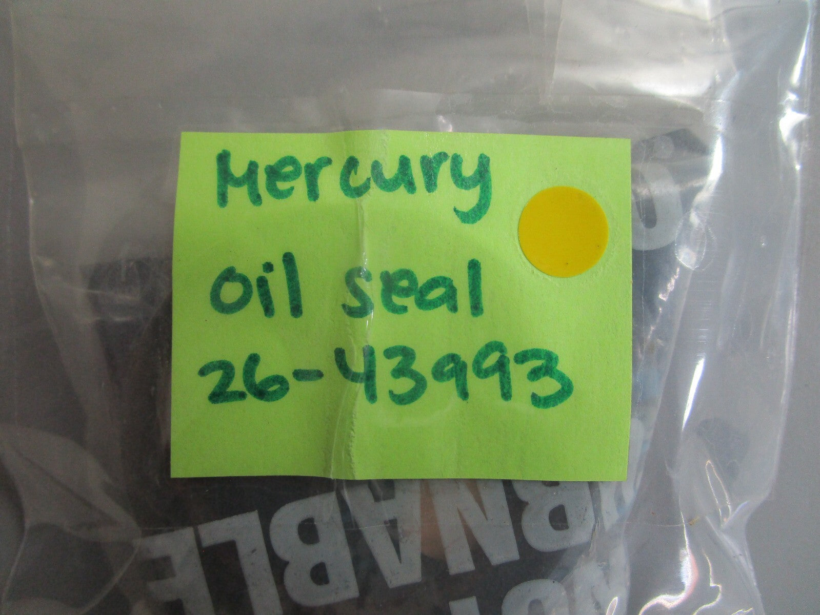 *NEW OEM* 0810 Mercury Quicksilver Oil Seal 26-43993