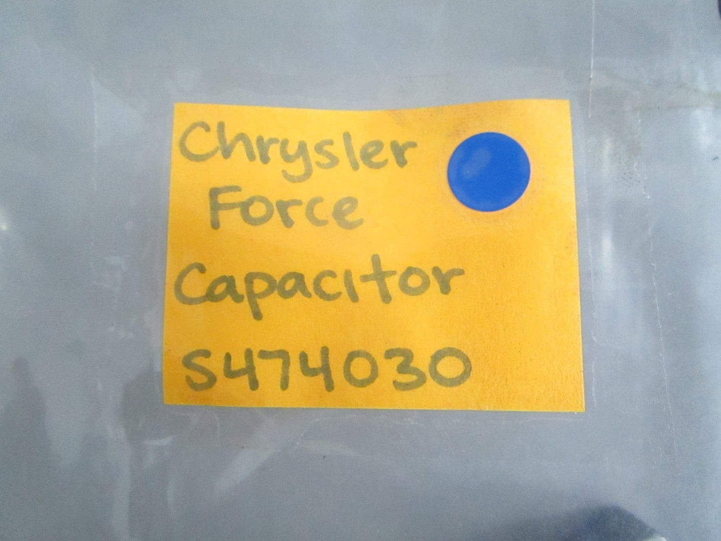 NEW OEM S474030 Chrysler Force Capacitor 0820