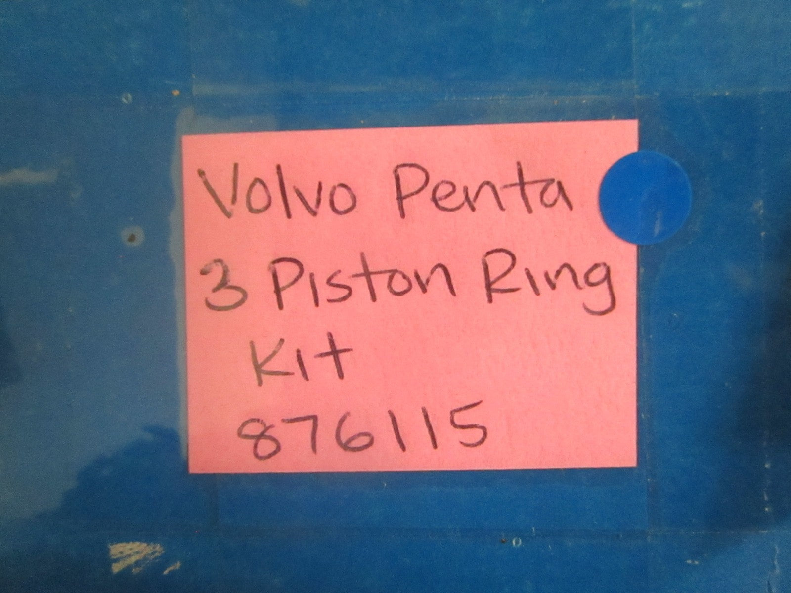 *NEW OEM* 0820 Volvo Penta 3 Piston Ring Set 876115
