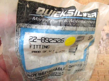 *NEW OEM* 0750 Mercury Quicksilver FITTING 22-892526