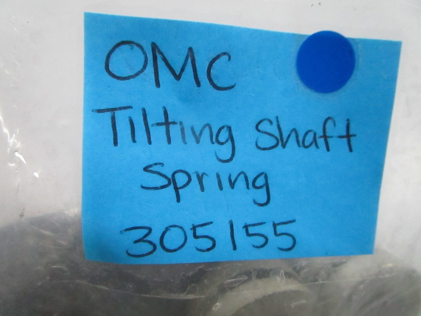 *NEW OEM* 0810 OMC Johnson Evinrude Tilting Shaft Spring 305155 0305155