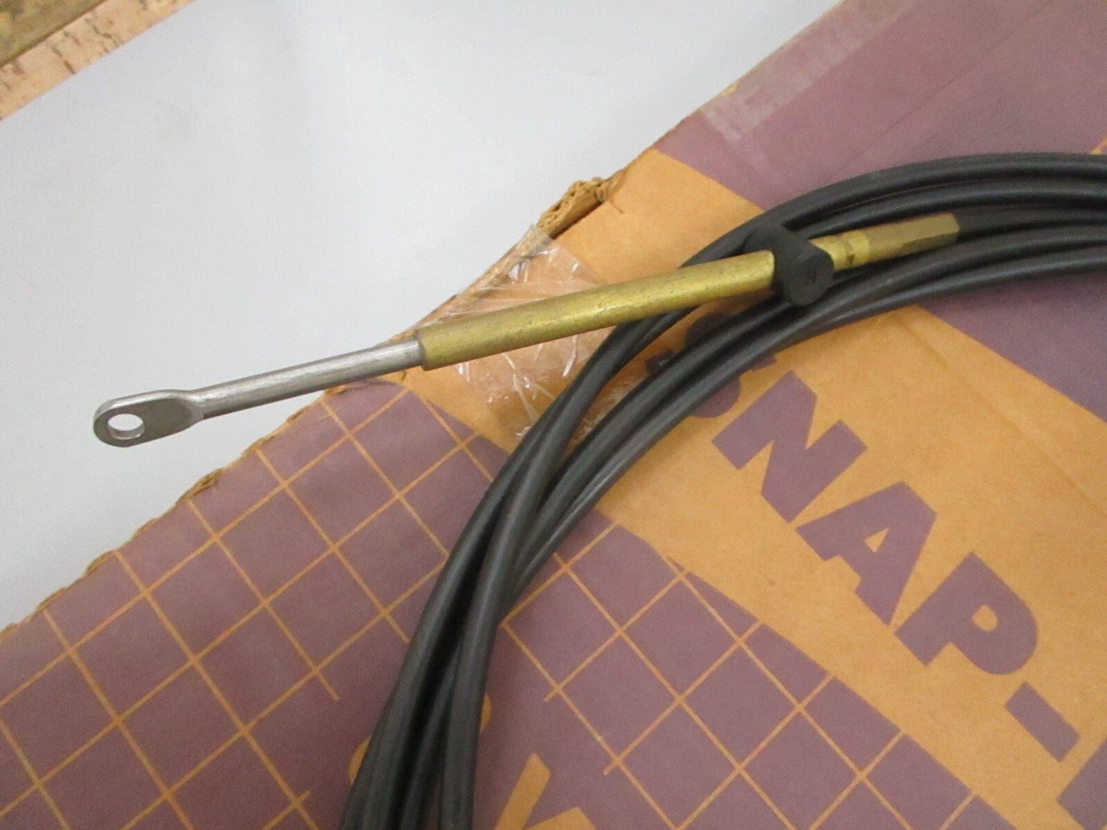 *NEW OEM* 0780 OMC Johnson Evinrude 22FT (6.7M) Snap-In Cable 173122 0173122