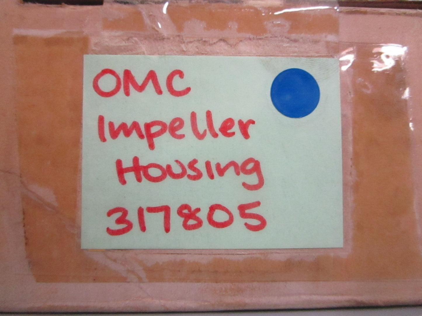 NEW OEM 317805 0317805 OMC Johnson Evinrude Impeller Housing 0820