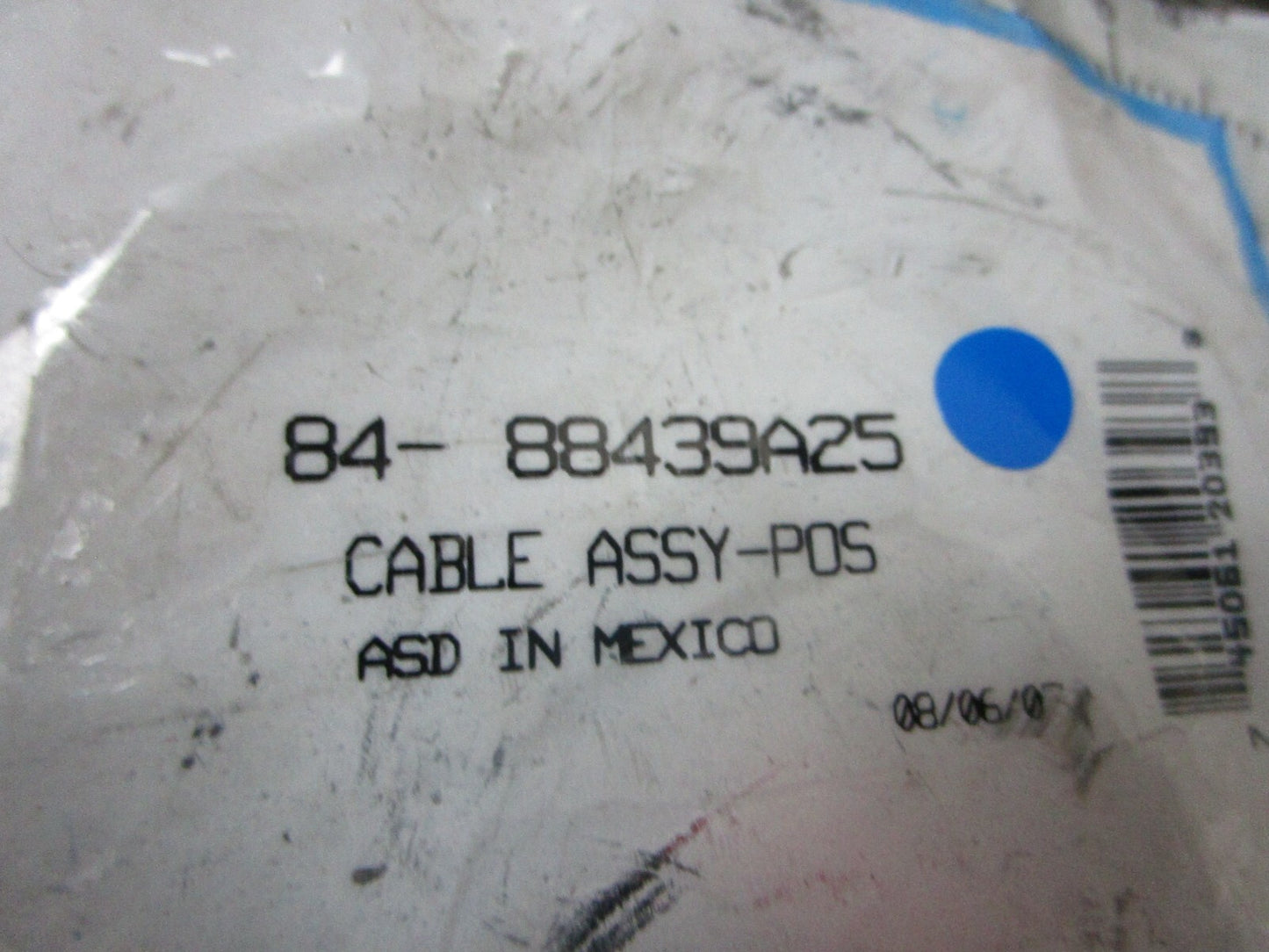 *NEW OEM* 0720 Mercury Quicksilver Positive Battery Cable 84-88439A25
