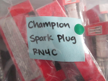 NEW OEM (LOT OF 10) RN4C Champion Spark Plug 0820