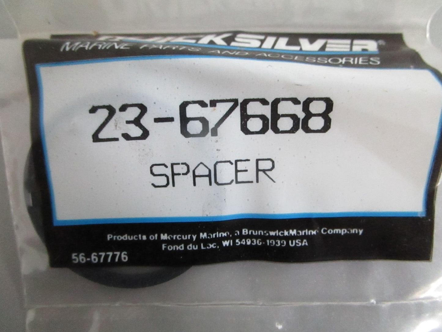 NEW OEM 23-67668 Mercury Quicksilver Spacer 0820