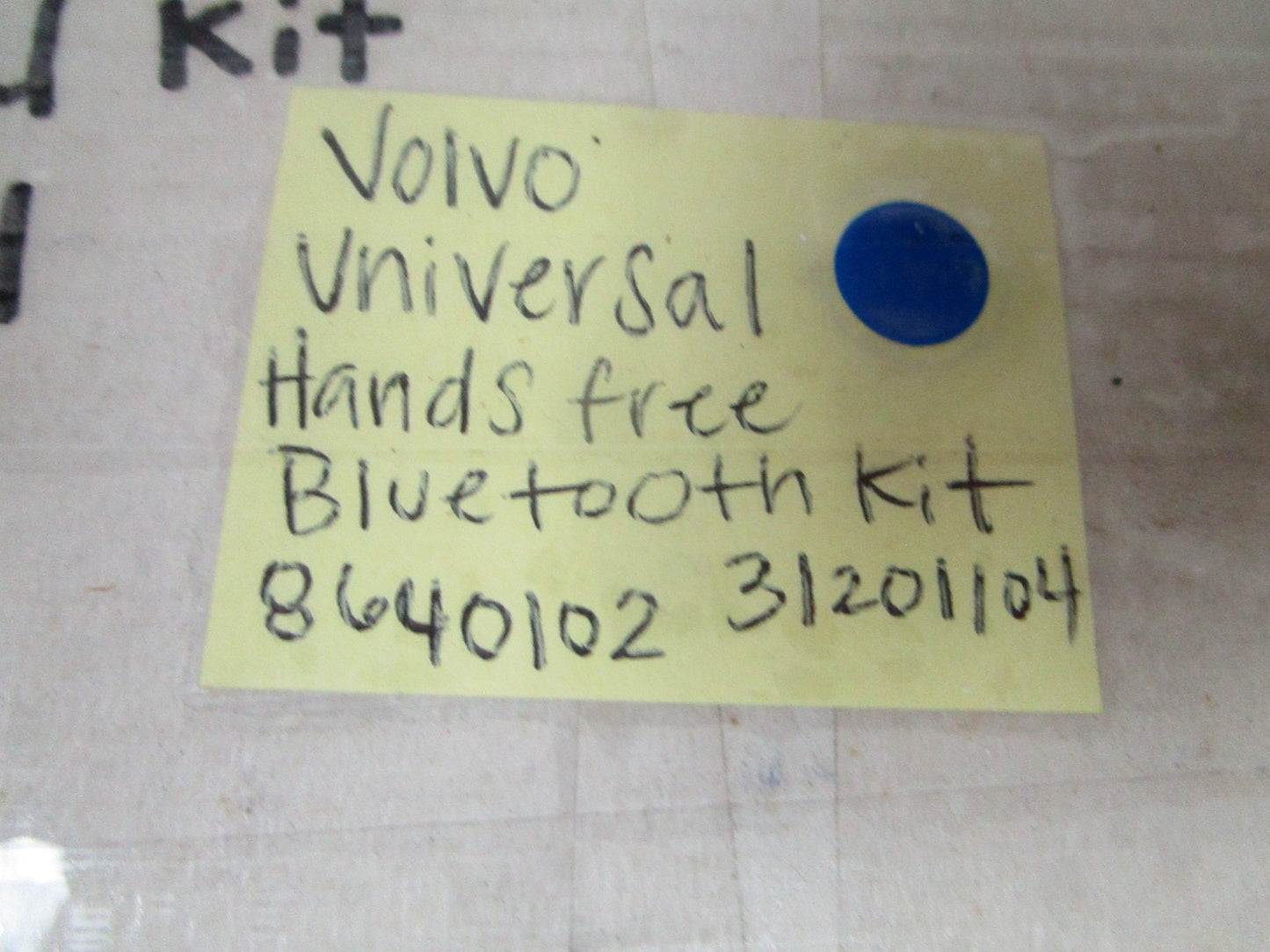 NEW OEM 8640102 31201104 Volvo Penta Universal Handsfree Bluetooth Kit 0720